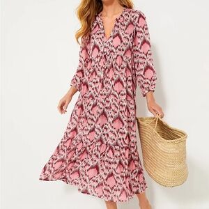 Tuckernuck Poppy Ikat Salty Paloma Caftan